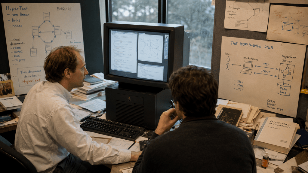 Ternyata Tim Berners-Lee Peneliti Fisika CERN Sebelum Ciptakan WWW 6 Ternyata Tim Berners-Lee Peneliti Fisika CERN Sebelum Ciptakan WWW