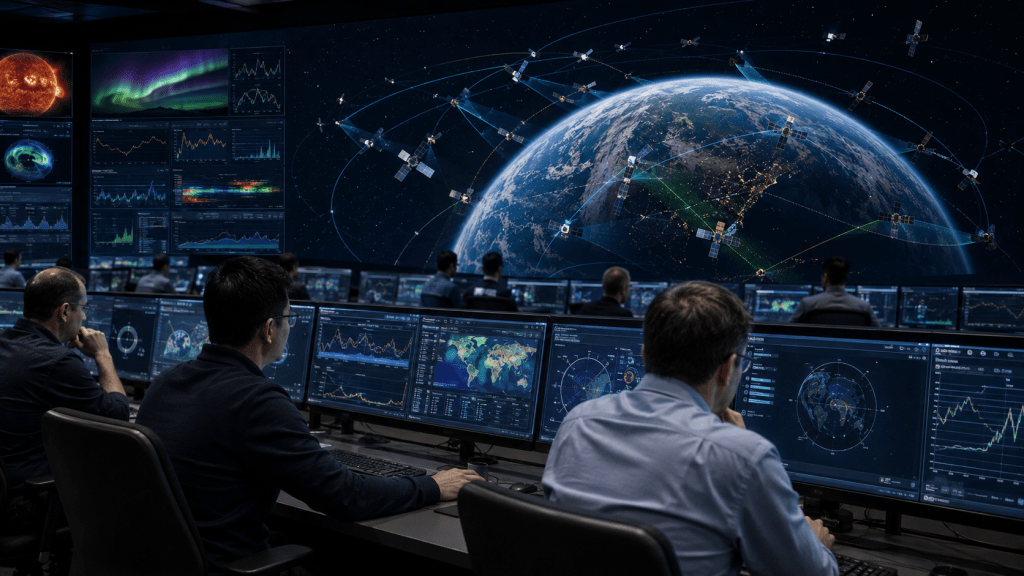 Pemantauan termosfer membantu prediksi orbit dan keamanan satelit